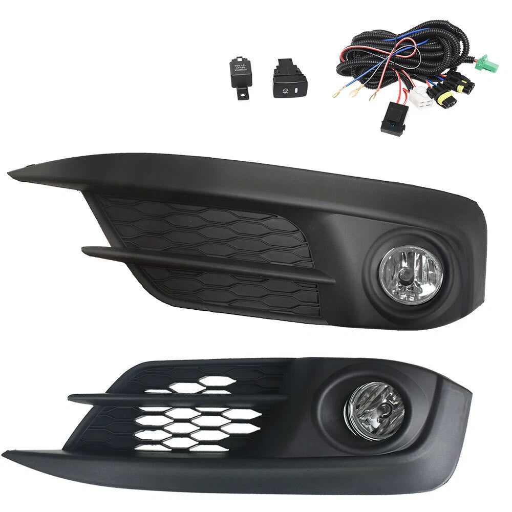 Fog Lamp Assembly with Switch & Bulbs for Honda Civic (2016–2018)