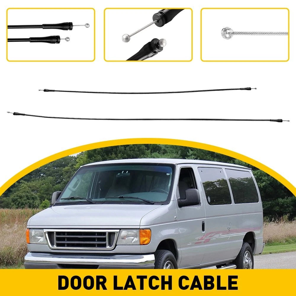 Side Cargo Door Latch Release Cable for Ford E150 E250 (2004–2014)