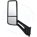 Heated Black Driver Side Mirror for Peterbilt 579 (2013–2020)