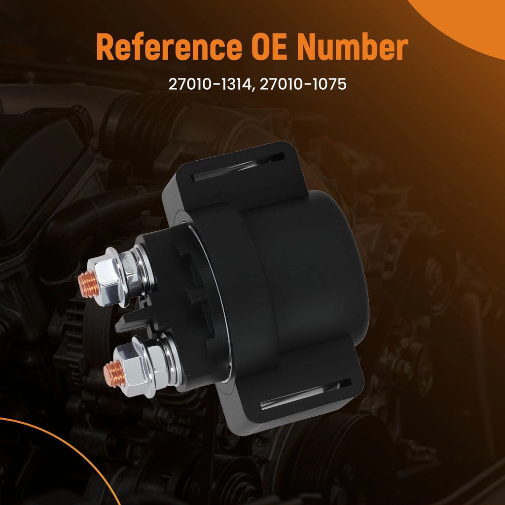 Starter Solenoid Relay for Kawasaki EL250 Eliminator (1988–1989) 27010-1314