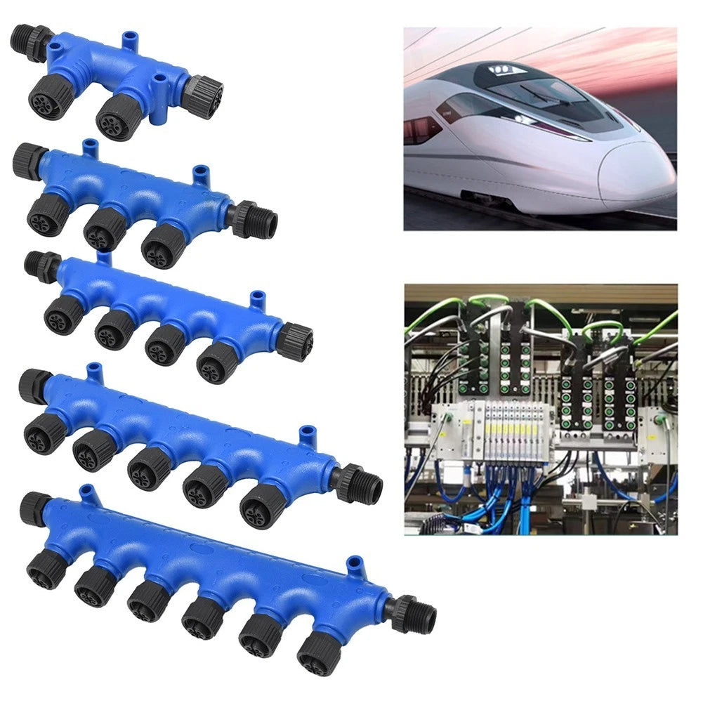 37 Way Waterproof Marine Connector M125P T Splitter for NMEA 2000 Systems
