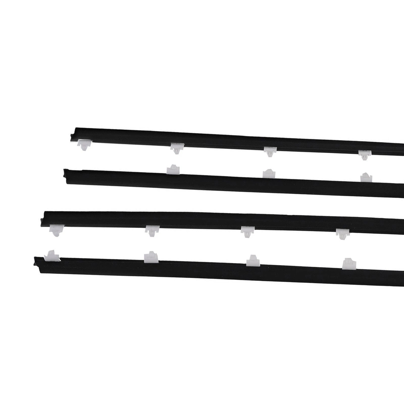 Set of 4 Outer Weatherstrip Door Belt Seals for Toyota Land Cruiser FJ80 (1990–1998)