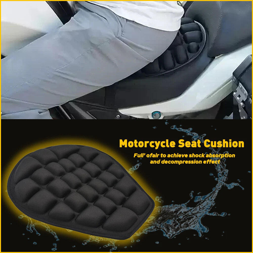 Gel Seat Cushion for Motorcycle (Universal Fit)