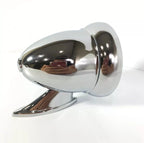 Chrome Bullet Style Side Rear View Door Mirrors Pair for Universal (Fit)