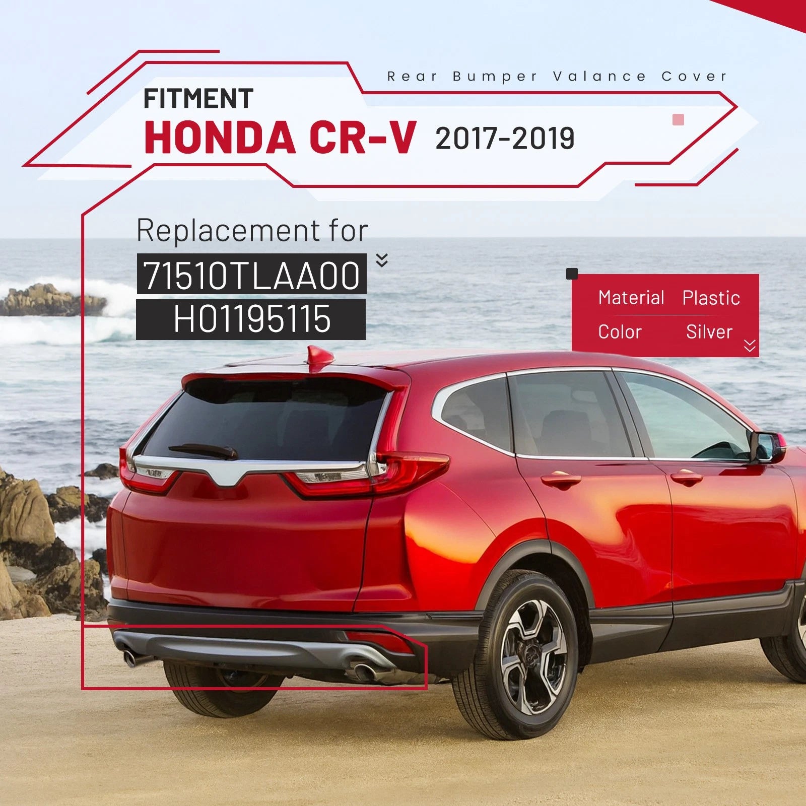 Bumper Valance Cover for Honda CR-V (2017-2019)