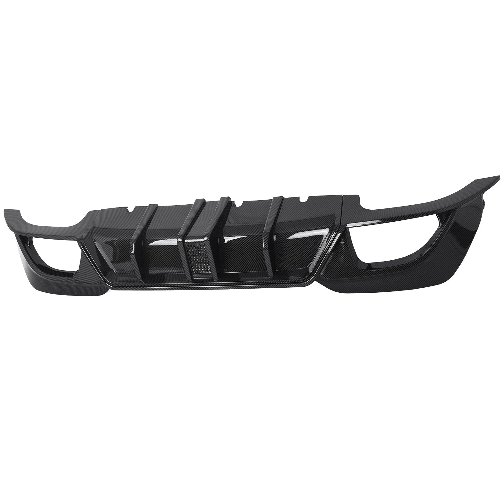 Rear Diffuser with LED for BMW 3 Series G20 (2019–2022) Carbon Fiber Style