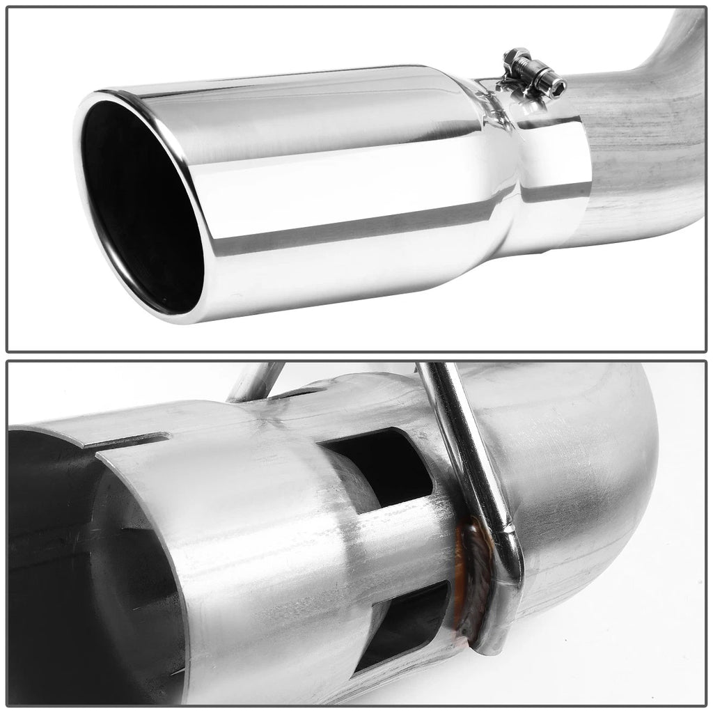 Cat-Back Exhaust with Stainless Muffler Tip for Nissan Titan XD (2016–2019)