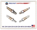 4X Oxygen Sensor for BMW 335i (2007–2010) Upstream & Downstream