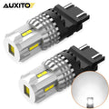 2X AUXITO 3157 3156 3457 LED Backup Reverse Light Bulb 6000K 2800LM