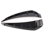 Set of 2 Side Fender Vents for Honda Civic (2016–2020) Glossy Black ABS