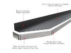 6" Polished iBoard Side Step Nerf Bar for Toyota 4Runner (2003-2009)