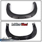 Fender Flares for Dodge Ram 2500/3500 (2010–2017) Black Pocket Style