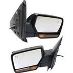 Power Mirror Pair for Ford Expedition (2009–2010) Heated Memory Chrome