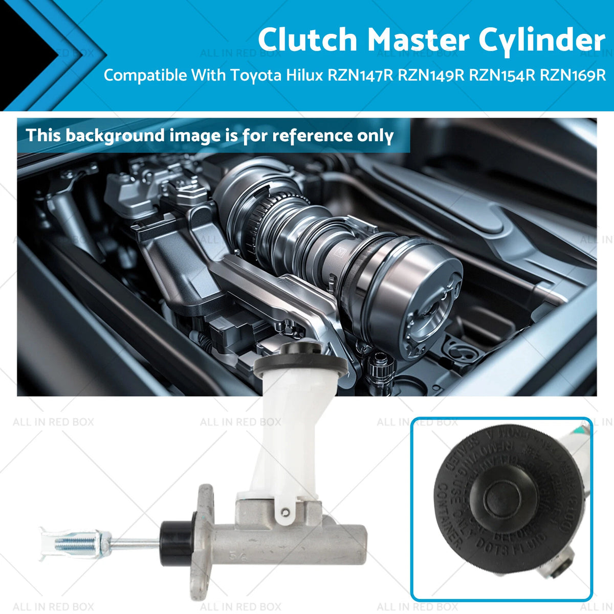 Clutch Master Cylinder for Toyota Hilux 2.0 2.7 (1997–2005) RZN147R RZN149R