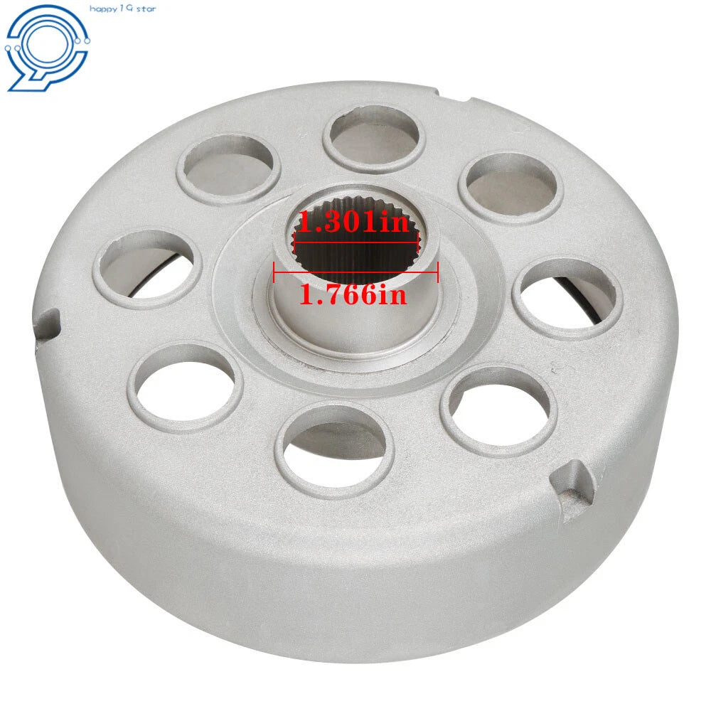 Rear Brake Drum Hub & Shoes for Honda TRX300 (1988–2000)