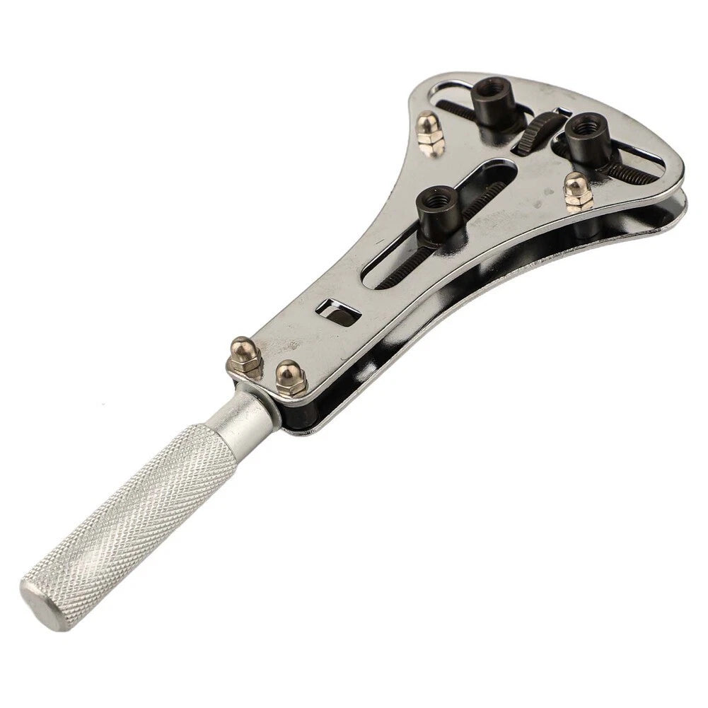 Watch Case Opener Tool for Screw Back Rear Cover (Robust Steel Build)