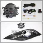 Fog Lights Set of 2 for Honda CR-V (2012–2014) OE Clear Lens + Bezels + Switch