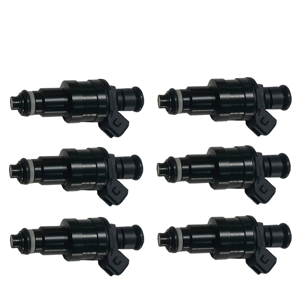 Set of 6 Fuel Injectors for Jeep Cherokee Comanche Wagoneer (1987–1990)