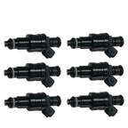 Set of 6 Fuel Injectors for Jeep Cherokee Comanche Wagoneer (1987–1990)