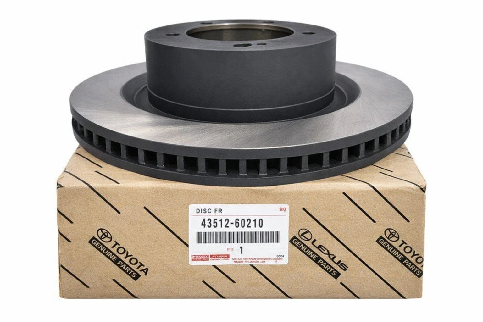 Front Disc Brake Rotor for Toyota Land Cruiser, Lexus (OEM 4351260210)