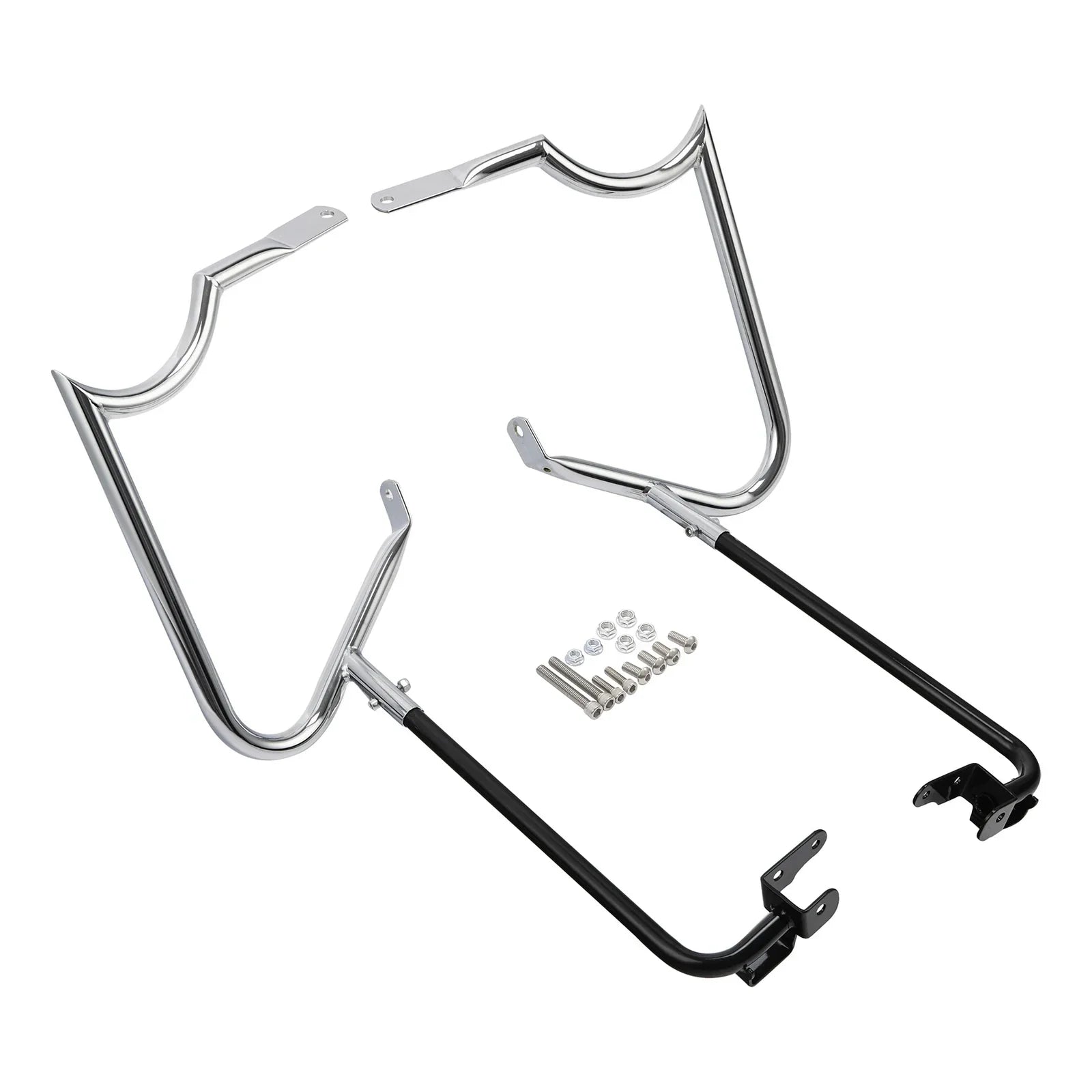 Saddlebag Bracket Guard Bar for Harley Touring Electra Street Glide (2014-2024)