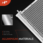 A/C Condenser with Bracket for Kia Sephia (1998-2001)