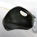 Carbon Fiber Fuel Gas Tank Cover for Kawasaki Ninja ZX6R (2007–2008)
