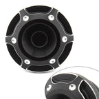 Black & Silver Frame Hole Cover Caps for Harley X350