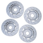 Front & Rear Brake Rotors for Alfa Romeo Giulia Stelvio Quadrifoglio (2017–2024)
