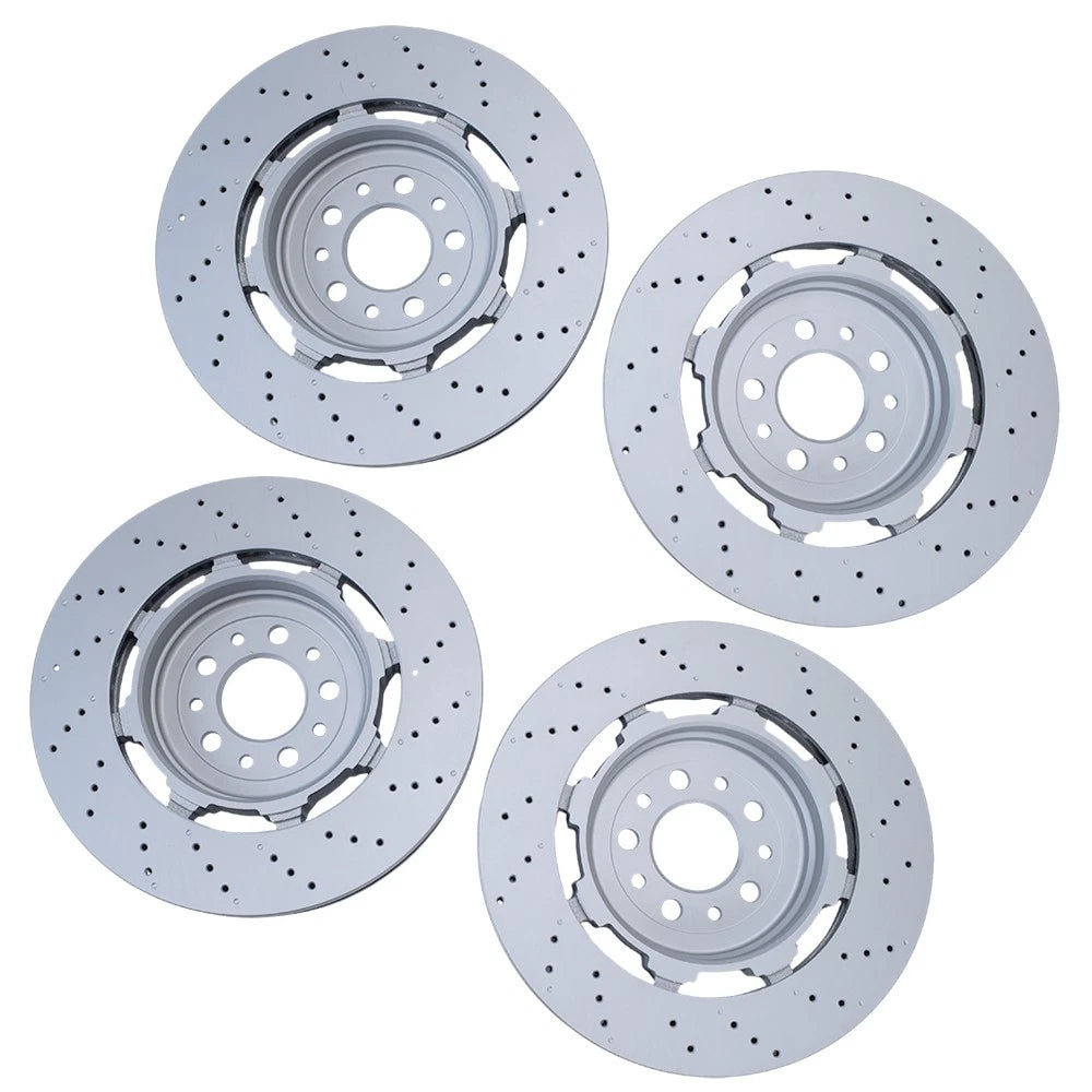 Front & Rear Brake Rotors for Alfa Romeo Giulia Stelvio Quadrifoglio (2017–2024)