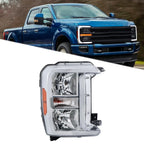 Right Side Headlight for Ford F250 F350 SuperDuty (2023–2024) Chrome