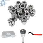17Pcs ER-40 Spring Collet Chuck Set for MT3 (No Year Specified)