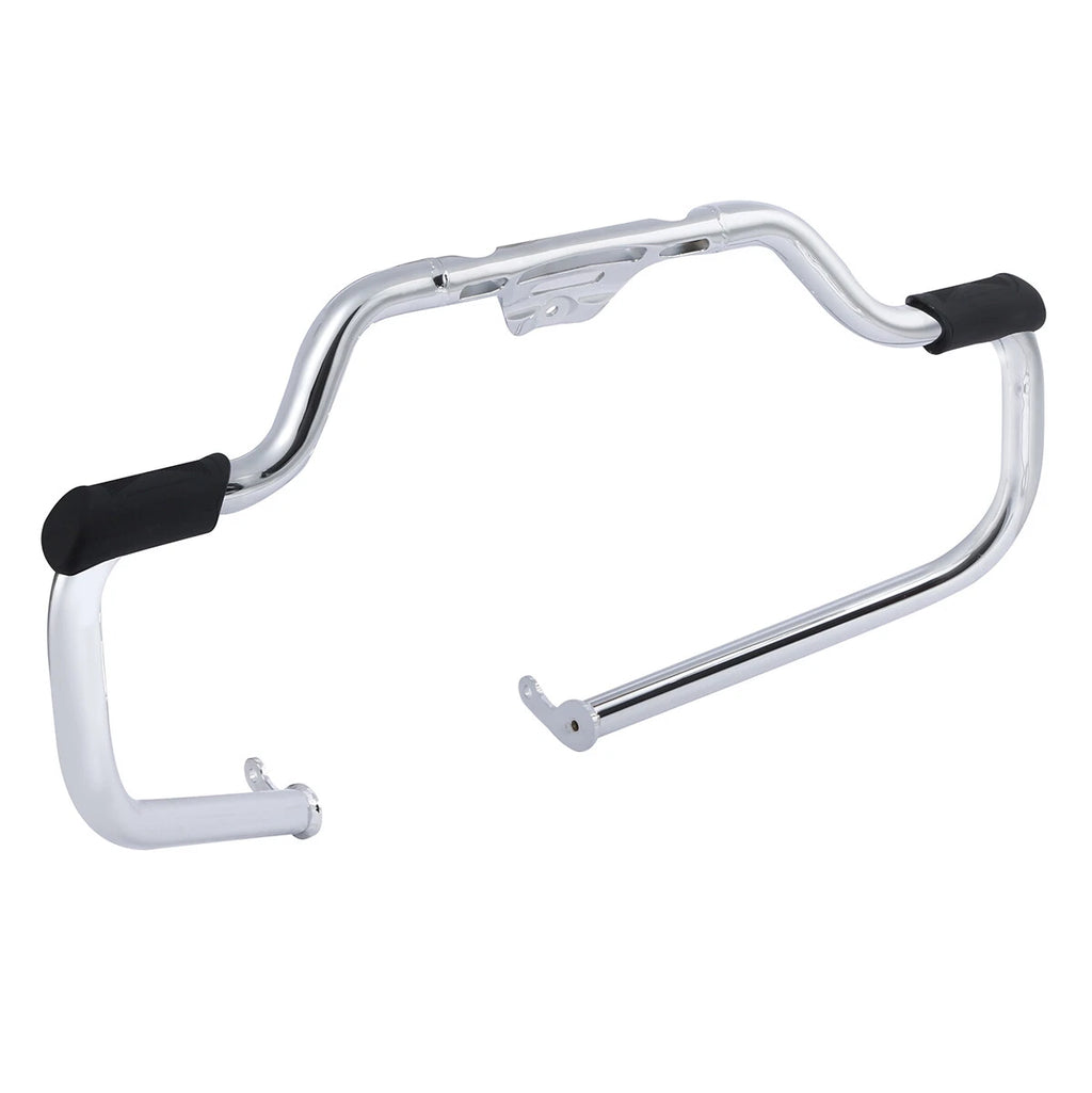 Chrome Engine Guard Bar for Harley Softail Fat Boy Street Bob (2018–2023)