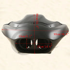 LED Headlight for Harley Road Glide (1998–2013) - Matte Inner & Outer Fairing