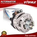 Alternator for Acura TSX (2009–2014) Honda Accord (2008–2012) 2.4L