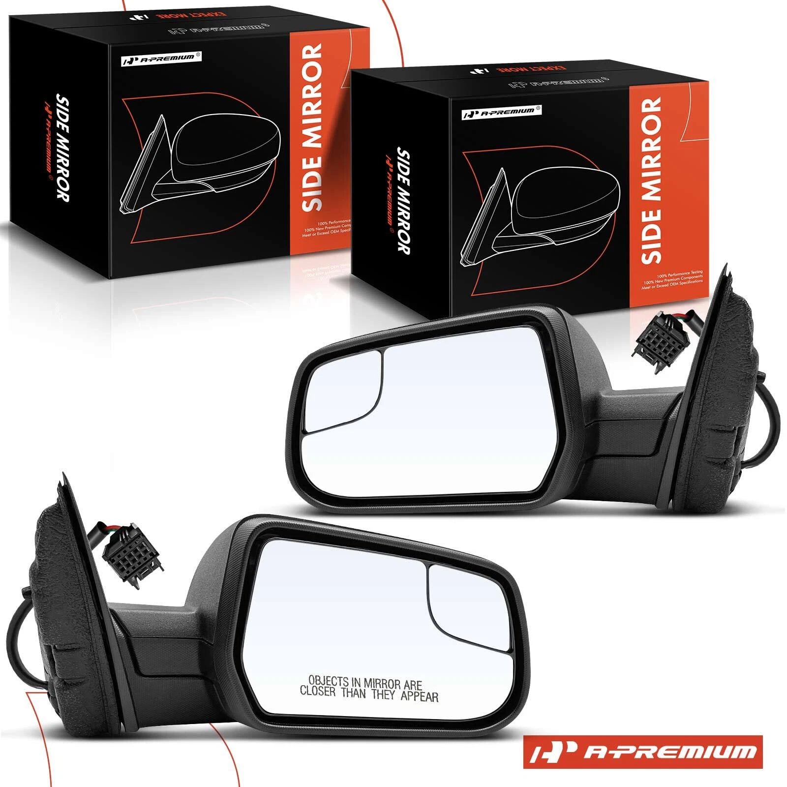 Power Mirrors Pair for Chevrolet Equinox GMC Terrain (2010–2017)