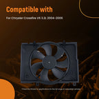 Cooling Fan Assembly for Chrysler Crossfire V6 3.2L (2004–2006) 5101095AA
