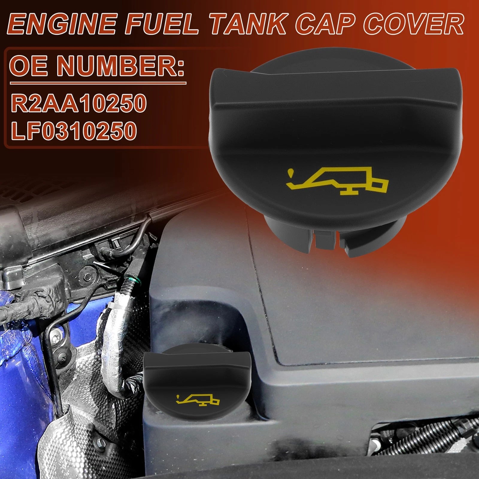 Oil Filler Cap for Mazda 2 Hatchback (DJ)