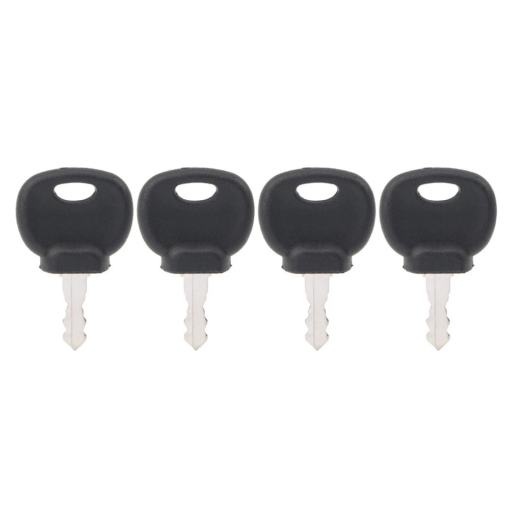 4X Ignition Key 14607 14707 for Bomag Dynapac Terex Vibromax Volvo Ford Moxy