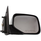 Power Mirror Set of 2 for Honda Ridgeline (2006–2014) Textured Black Manual Fold