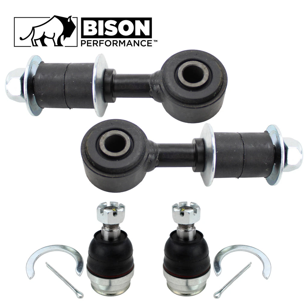 4pc Front Sway Bar Link Lower Ball Joint Kit for Lexus Toyota