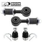 4pc Front Sway Bar Link Lower Ball Joint Kit for Lexus Toyota