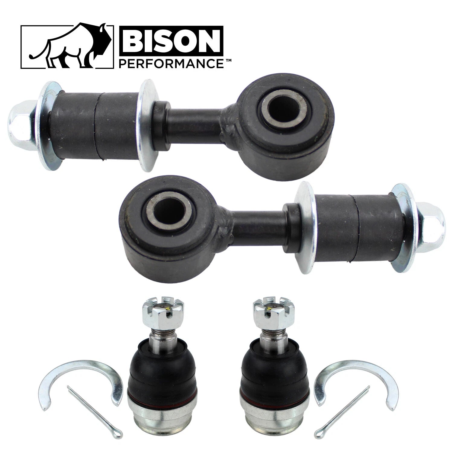 4pc Front Sway Bar Link Lower Ball Joint Kit for Lexus Toyota