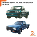Blue Radio Dashboard Panel Trim for Mitsubishi Trion Ute (1986-1996)