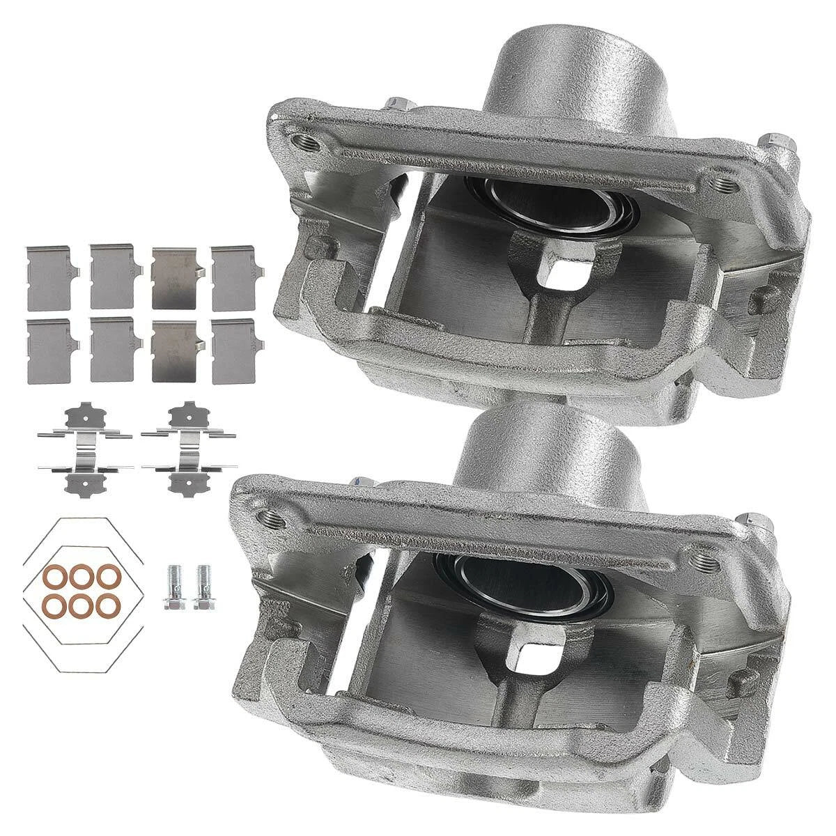 Pair Front Brake Calipers for Ford Fusion (2006-2012) Mazda 6