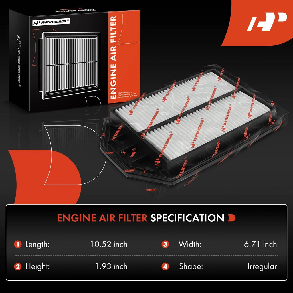 Engine & Activated Carbon Cabin Air Filter for Honda CR-V (2007-2009)