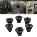 6 x Rubber Side Cover Grommets for Harley Touring Road Electra Glide (2008-2024)