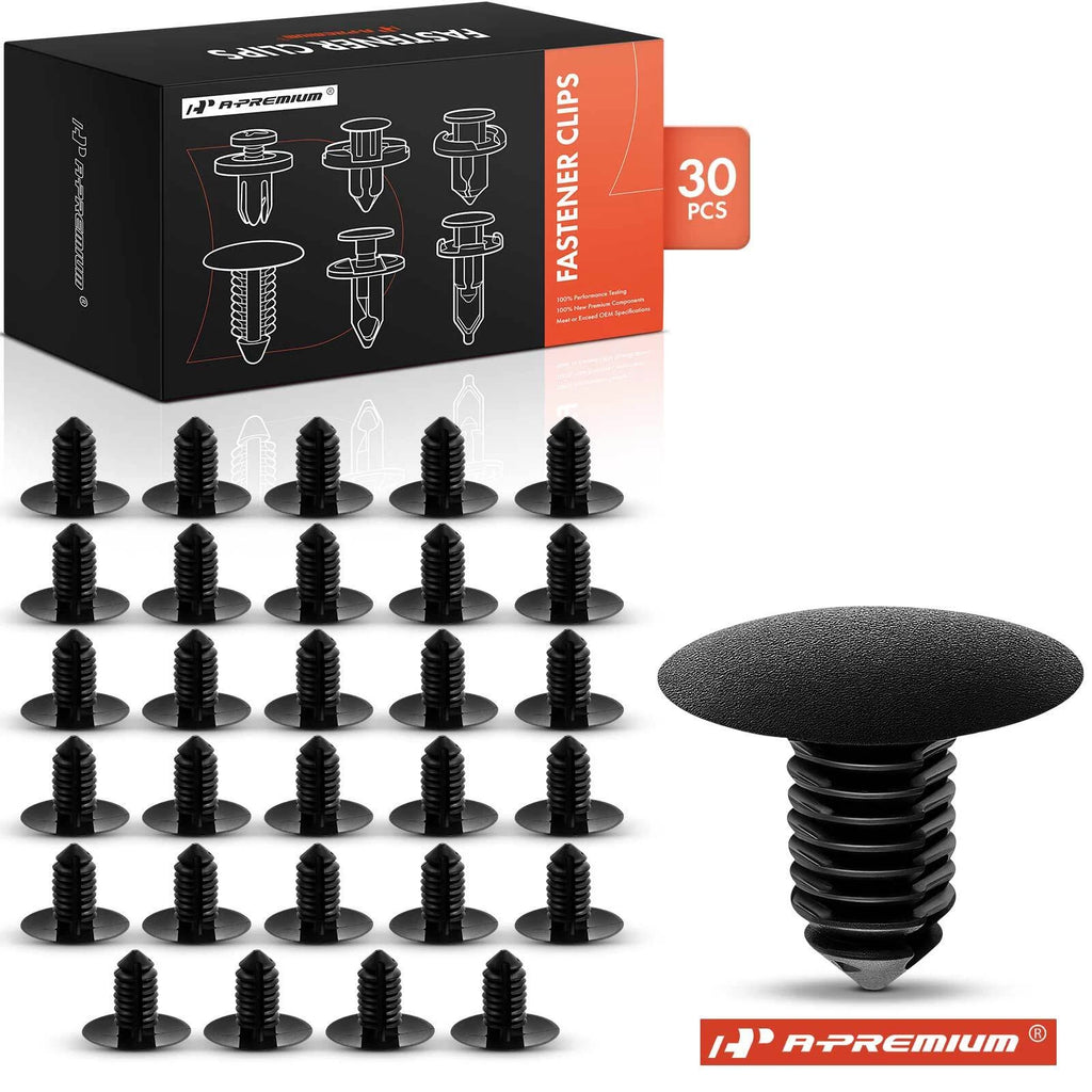 30Pcs Nylon Engine Retainer Clips for GM Chevy (1988–2005)