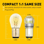 2X LED Tail Stop Brake Reverse Light for Make Model