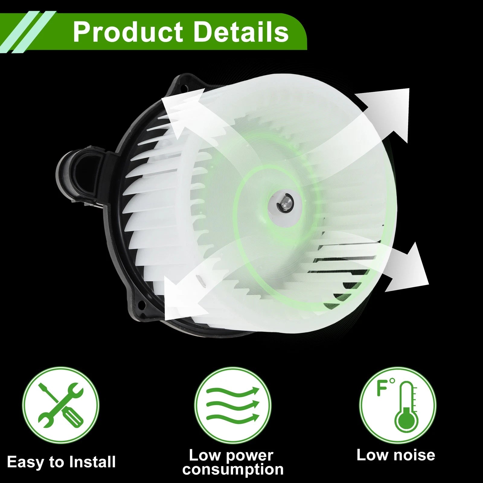 HVAC Blower Motor Assembly for Hyundai Azera (2012–2017) No. 971133X000